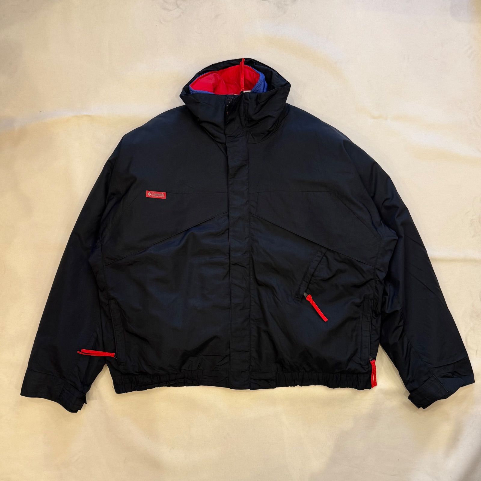 90s columbia ナイロンジャケット whirlibird マウンテンパーカー bboy 