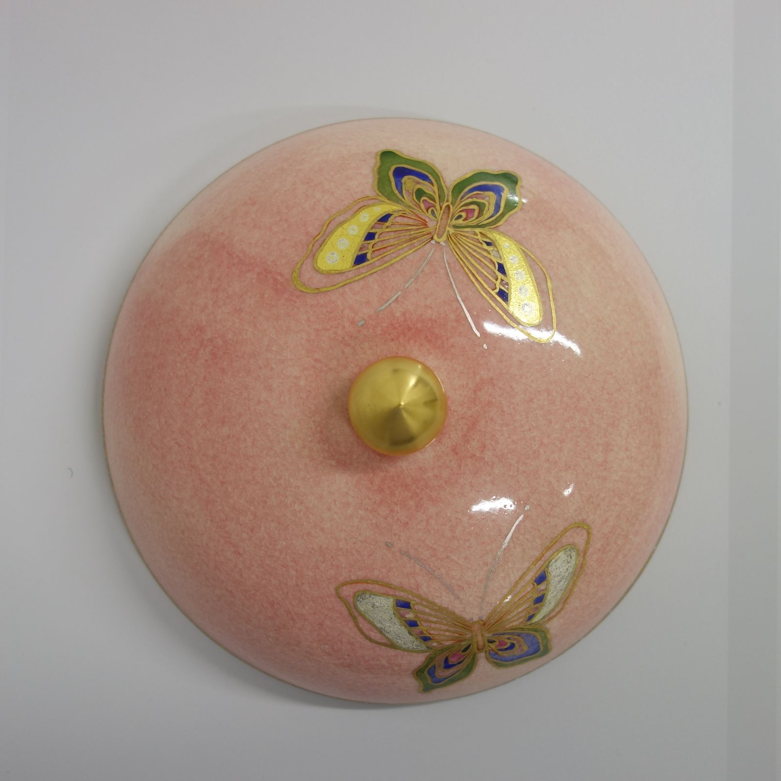 薩摩焼錦窯　秀苑　是枝秀苑　薩摩焼碗 白薩摩 紀秀窯 蝶紋 蓋物 薩摩焼錦窯 秀苑 是枝秀苑