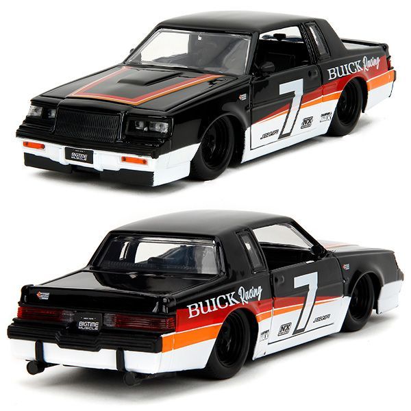 BTM 1987 Buick Grand National ミニカー JADATOYS 1:24 BTM 1987 Buick Grand National ミニカー - メルカリ