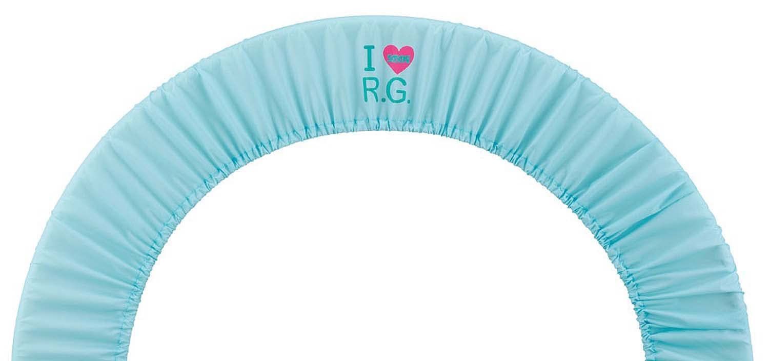 【在庫一掃】手具ケース I 新体操 LOVE R.G. フープカバー SASAKI(ササキ) ライトブルー(LIBU) AC56