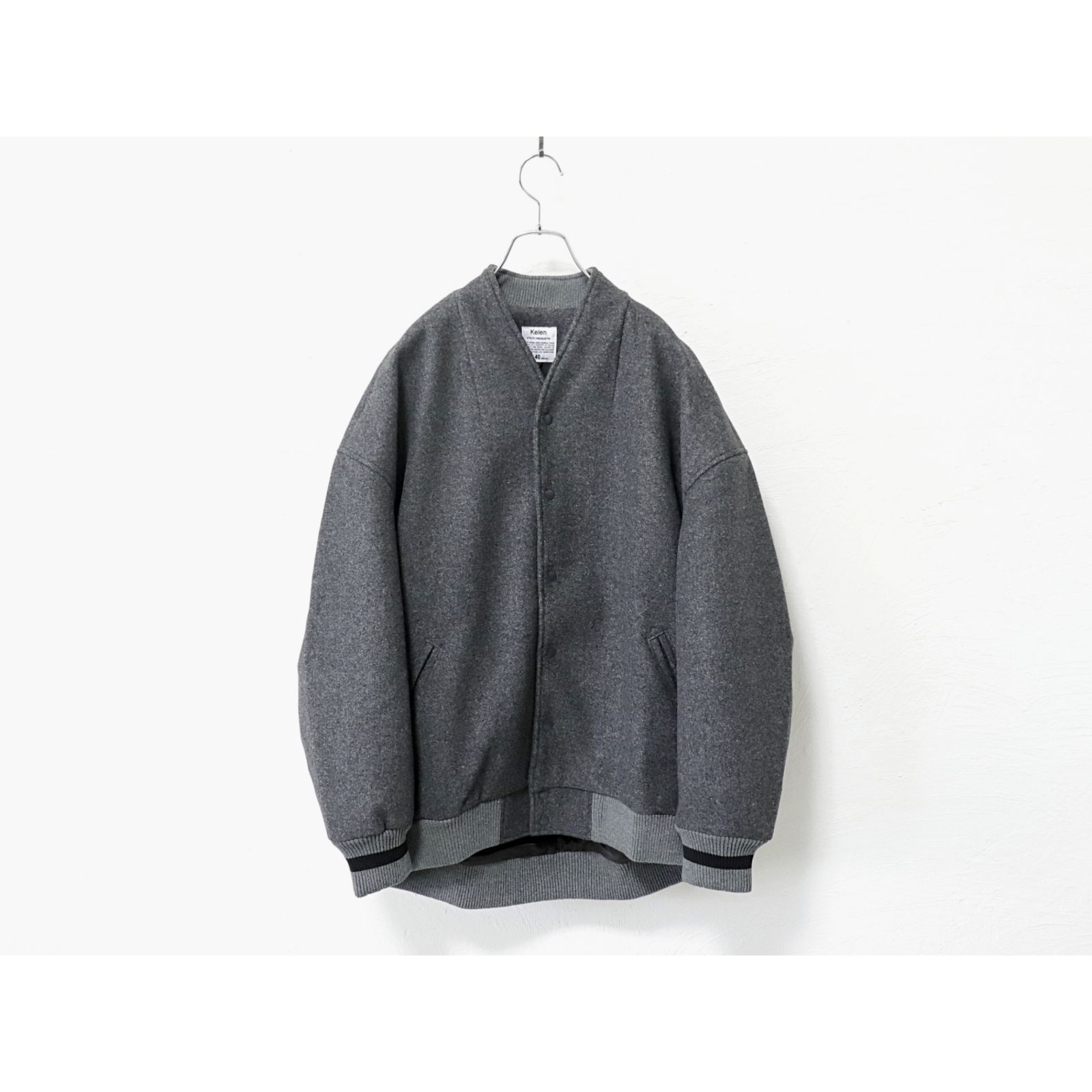 SALE】KELEN / NO COLLAR EGG JACKET 