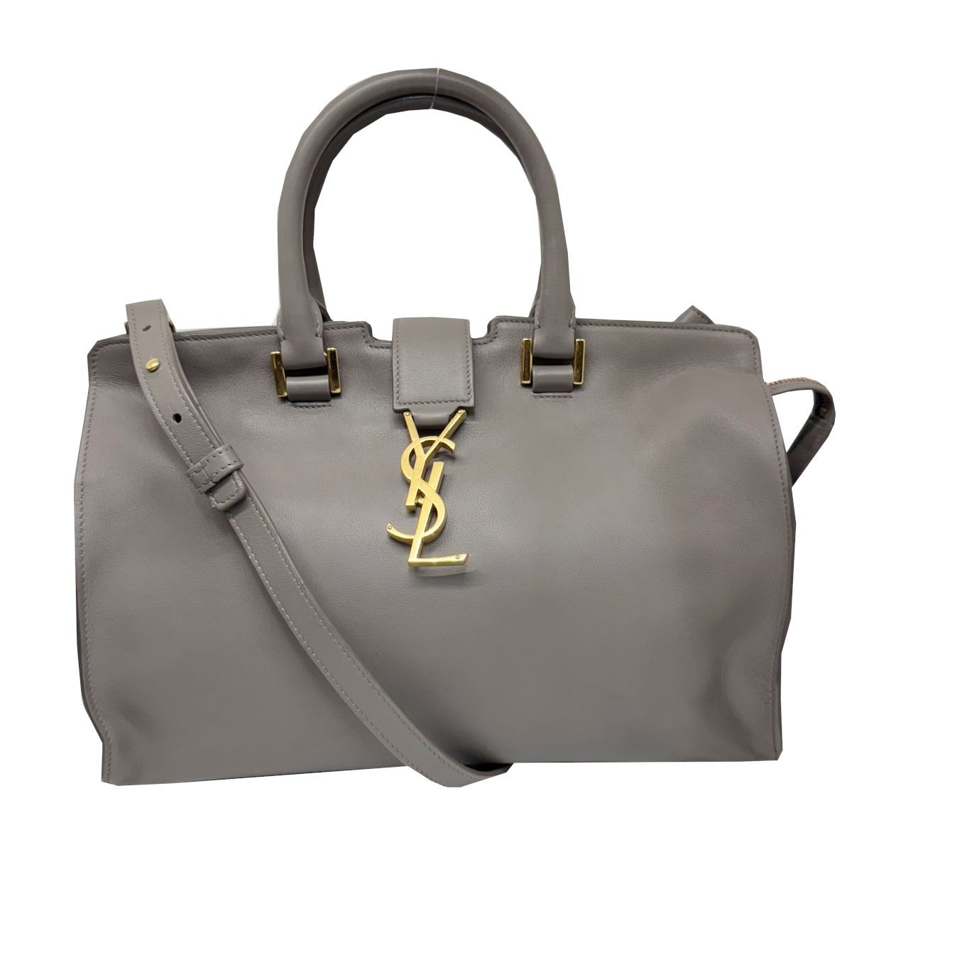 中古】SAINT LAURENT サンローラン スモールカバス ハンドバッグ 2WAY 