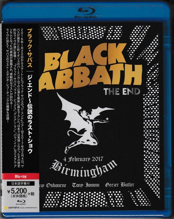 Blueray Movie ブラック・サバス/ジ・エンド-伝説のラスト