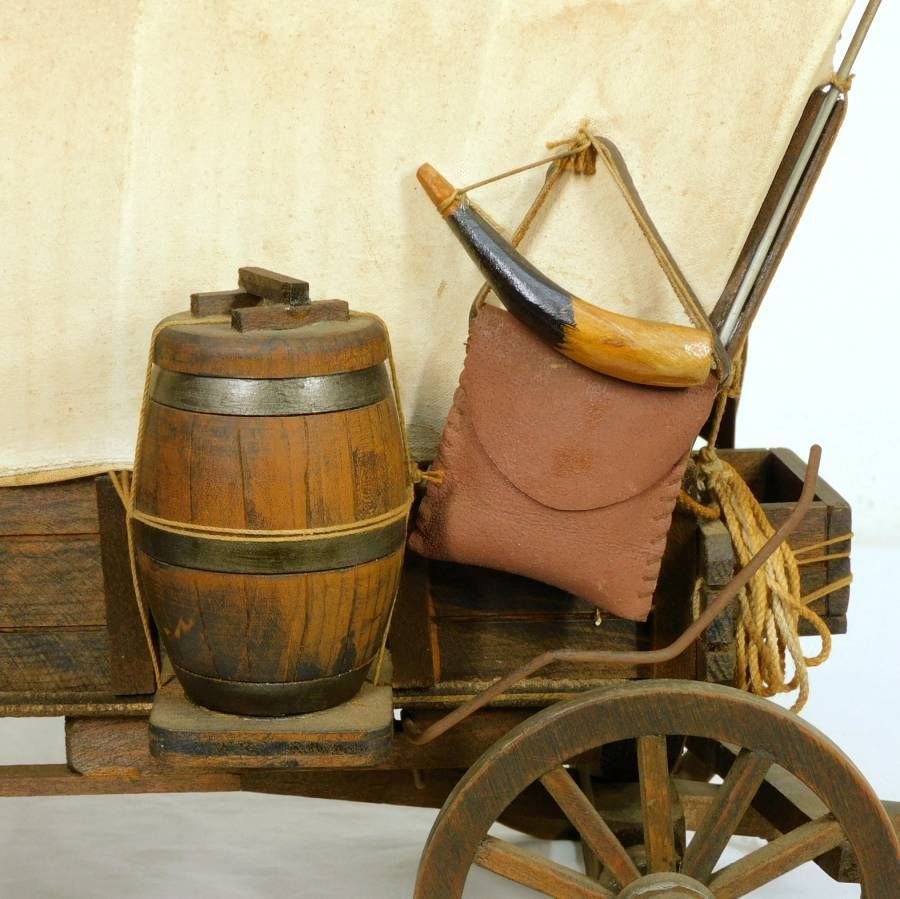◇ハンドメイド 幌馬車◇65cm◇リアル造形◇付属品多数◇西部