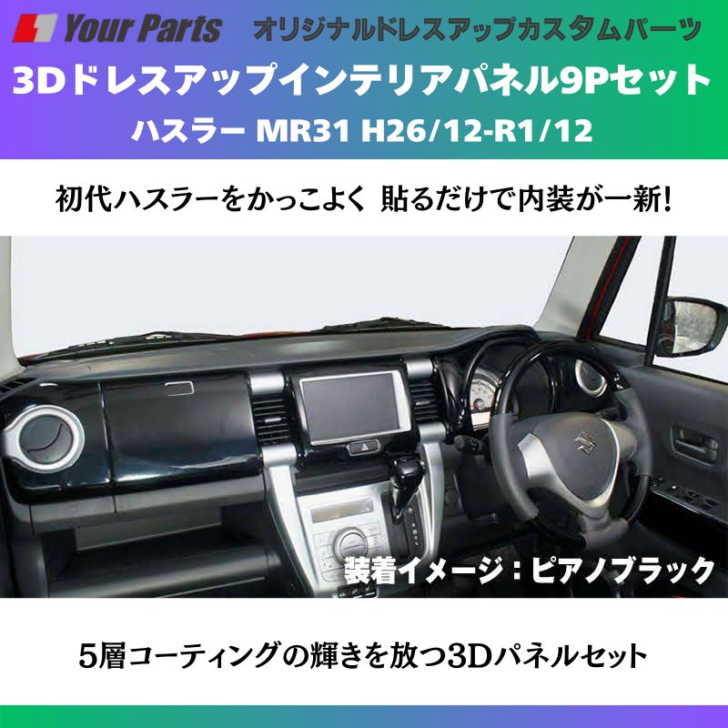 3Dドレスアップインテリアパネル
