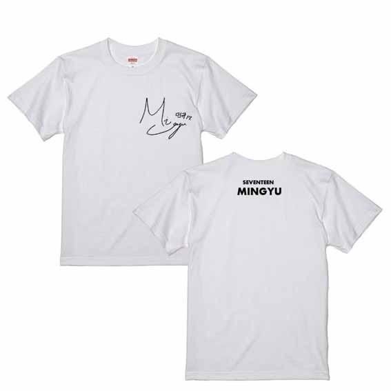 ミンギュ SEVENTEEN セブンティーン セブチ Tシャツ 男女兼用 綿100 