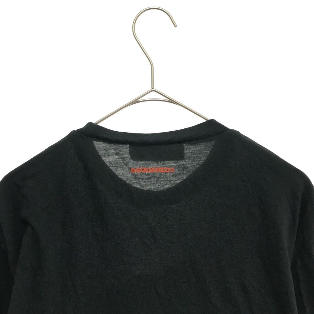 ディースクエアード DSQUARED2 3D TIGGER PRINTED TEE Tシャツ S75GD0042 ホワイト サイズ：XXS DSQUARED2 (ディースクエアード) 19AW 3D TIGGER PRINTED TEE S