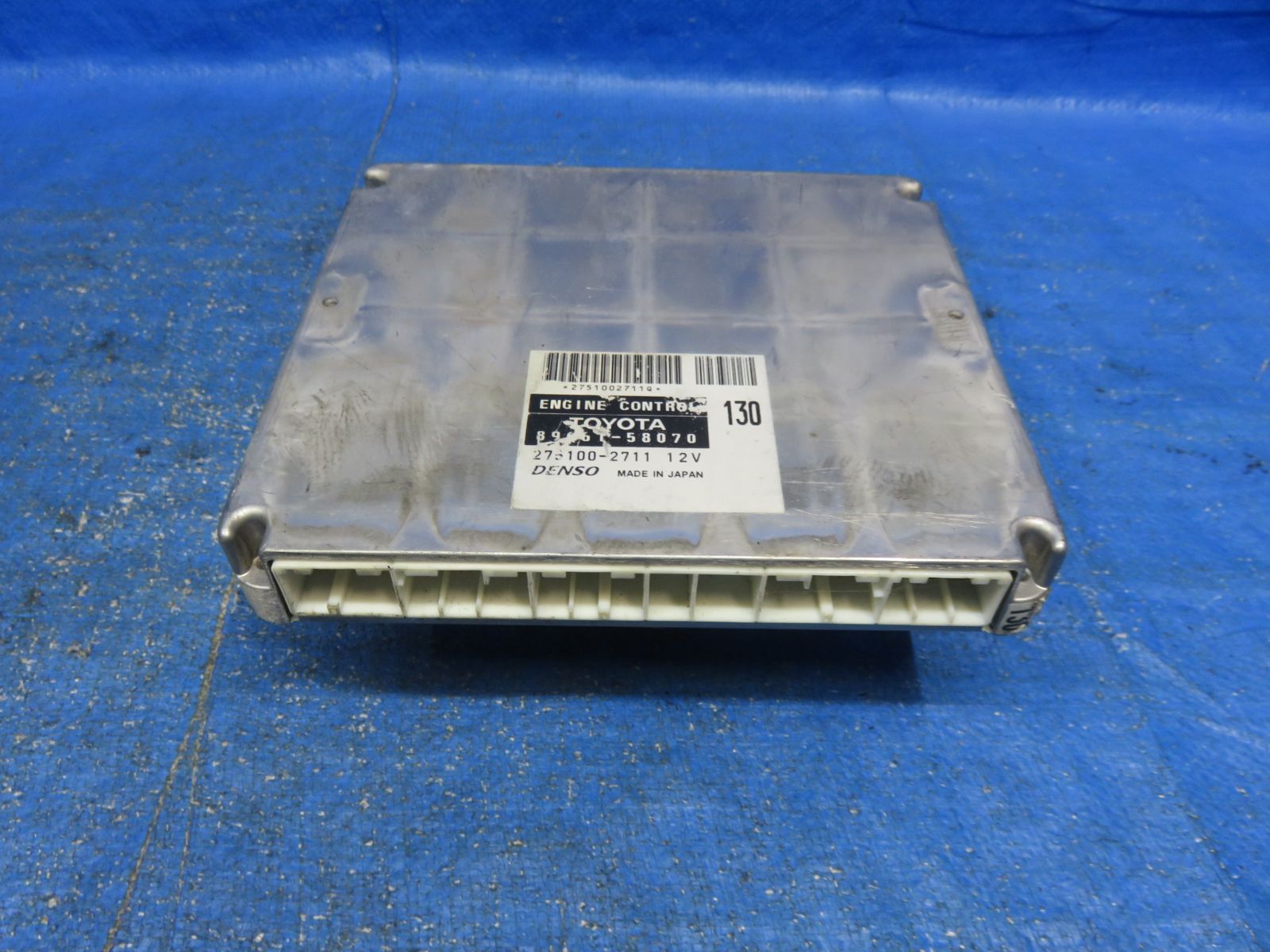 LA7207 トヨタ ANH15W アルファード 2AZ-FE エンジンコンピュータ エンジンコントロールユニット 純正 89661-58070 稼働車外し