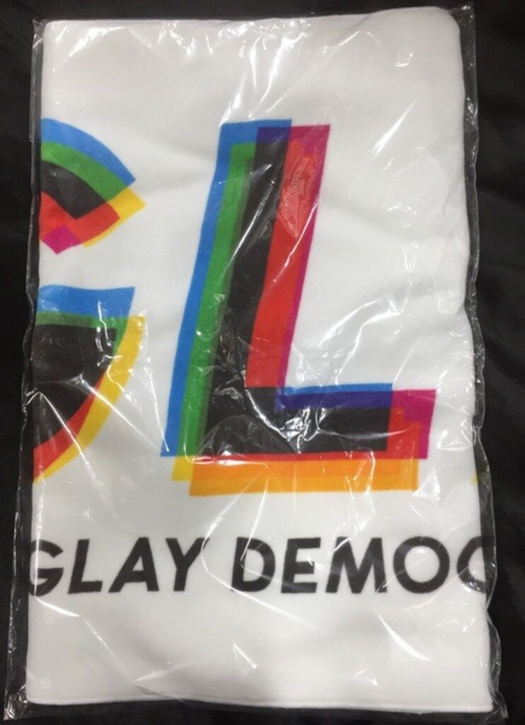 【非売品】GLAY デモクラシー　タオル GLAY GLAY REVIEW Ⅱ～BEST OF GLAY～ A賞 DEMOCRACY タオル (25