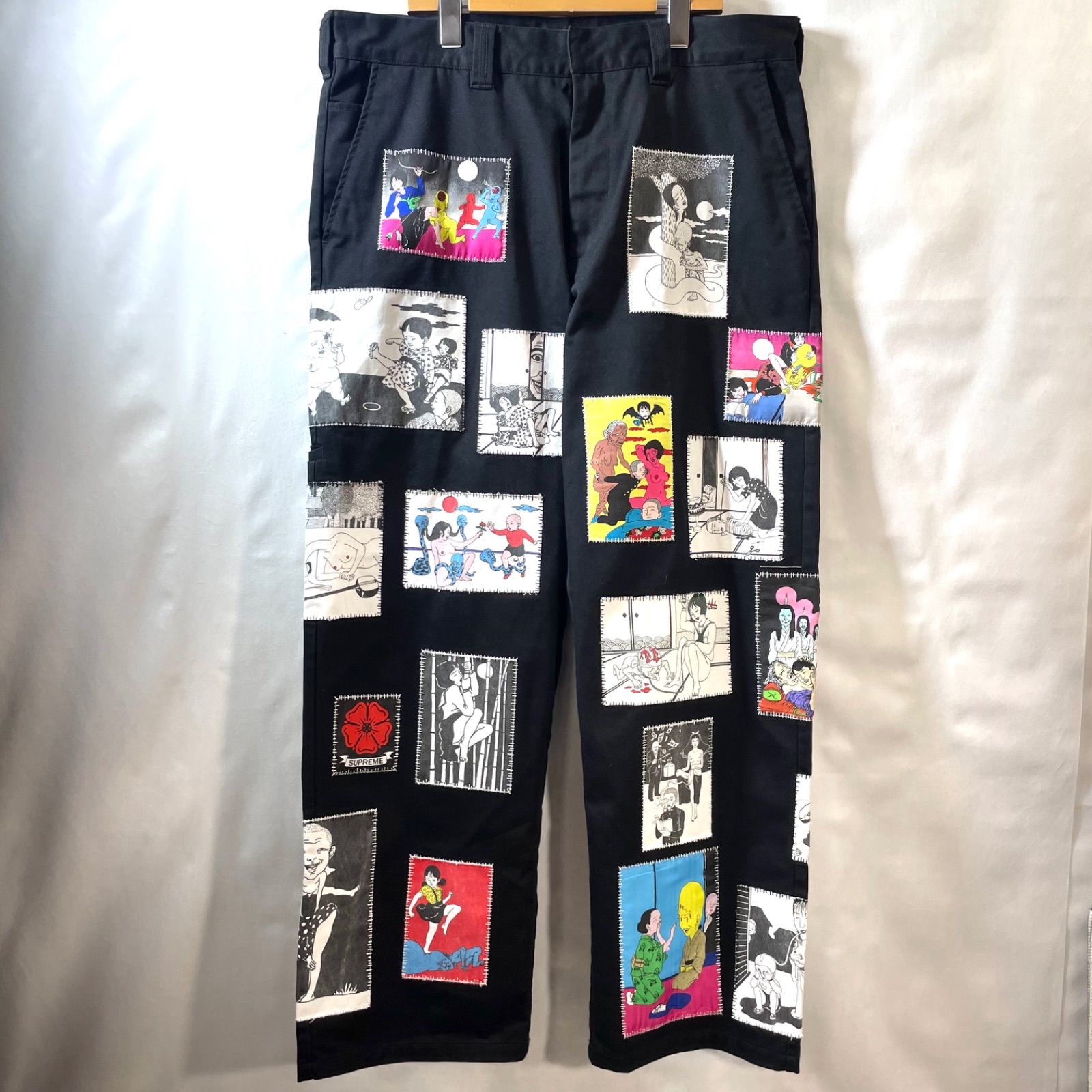 71】Supreme 20AW Toshio Saeki Work Pants シュプリーム 佐伯俊男 コラボ ワーク パンツ コラボ - メルカリ