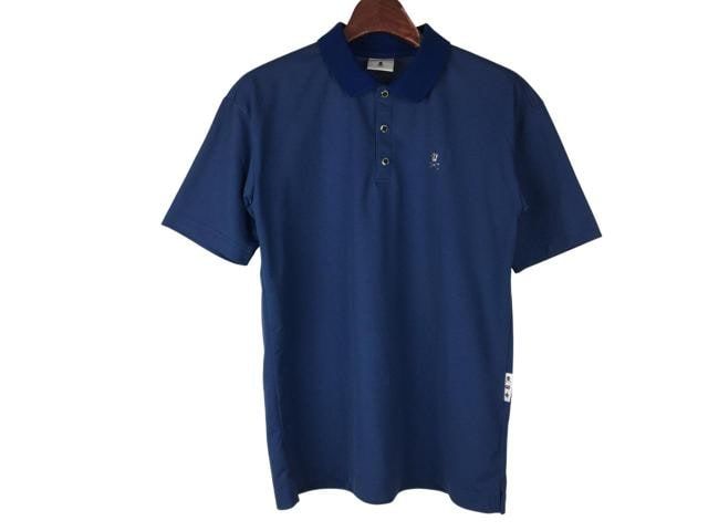 BRIEFING 迷彩柄 ブラック 半袖ポロシャツ M BRIEFING 迷彩柄