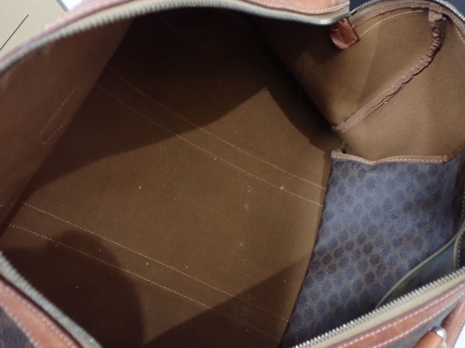 CELINE】ボストンバッグ 旅行鞄 マカダム柄 HK01 セリーヌ CELINE