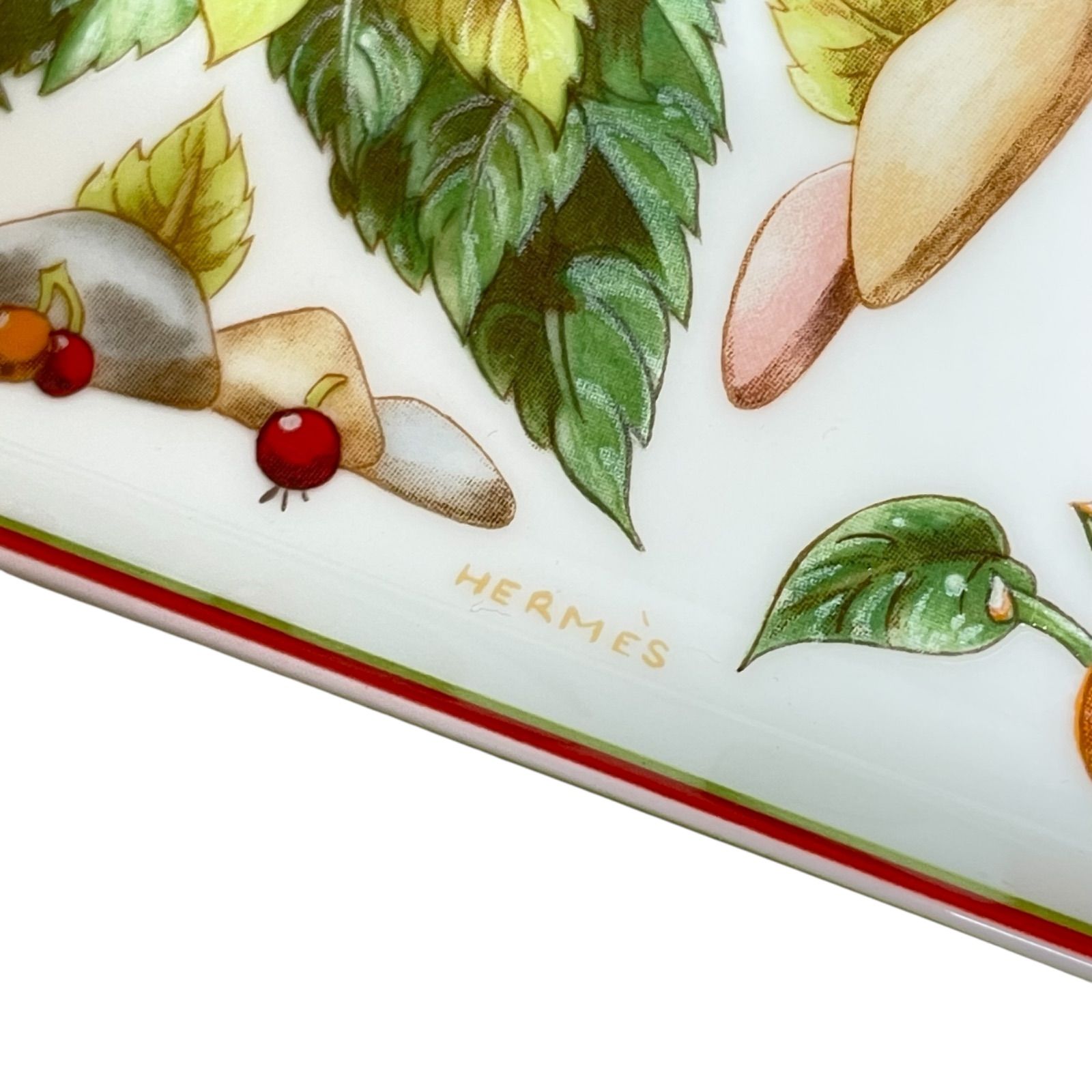 HERMES スクエア プレート ピタゴラス エルメス |2158|☆