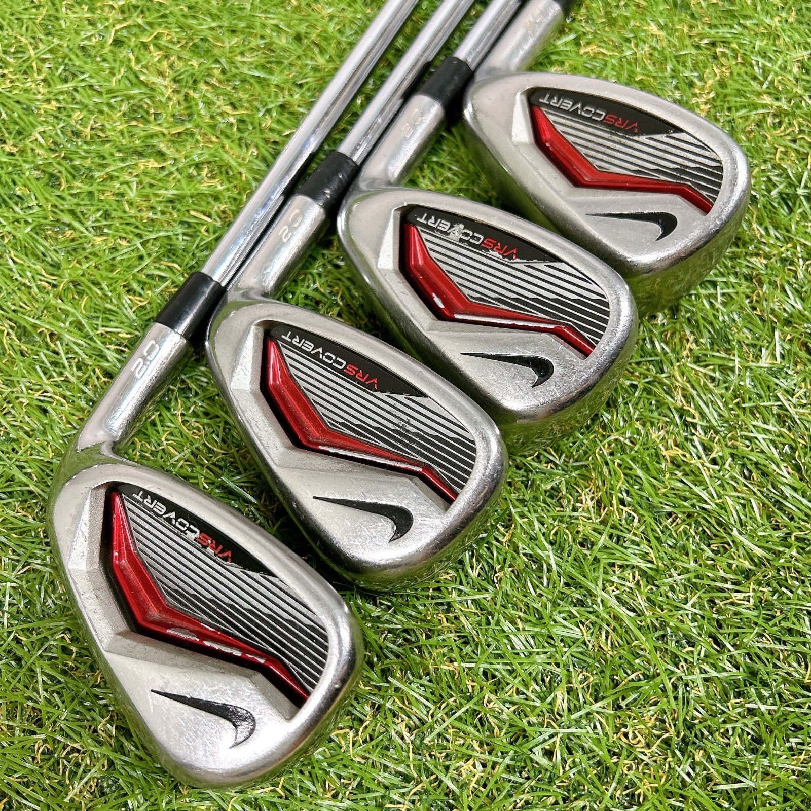 VRS ナイキ メンズ ゴルフ アイアンセット 8本 S レッド　初心者 VRS ナイキ メンズ ゴルフ アイアンセット 8本 S レッド 初心者 - メルカリ