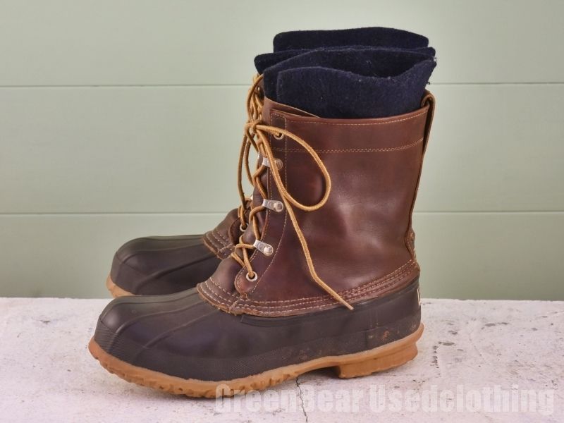 T671◆USA製【L.L.ビーン】ビンテージ スノーブーツ ウィンターブーツ 茶 ブラウン メンズ 10LGM 28cm k-jnd11y24n09z068e.jpg