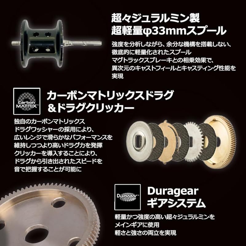 Abu Garcia 24 ROXANI BF7 L ロキサーニ　左巻き Abu Garcia 【中古】【送料無料】アブガルシア ROXANI7-L