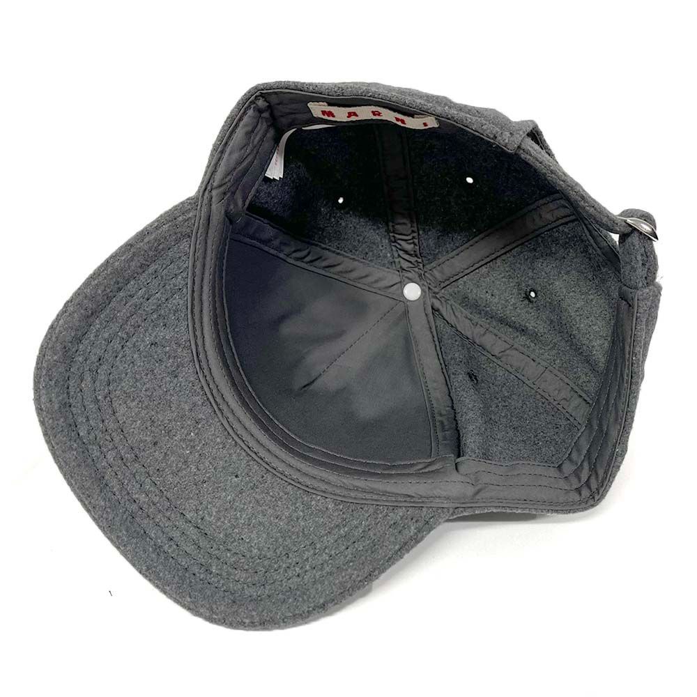  MARNI KIDS マルニ キッズ M 01591 00 TR 0 923 刺繍ロゴ入り ベースボールキャップ 帽子 キャップ 帽子