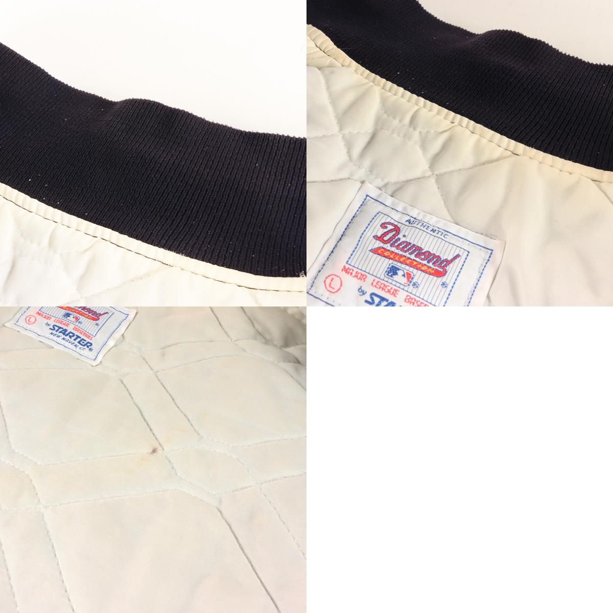 STARTER スターター ジャケット ネイビー 紺 サイズ:L | 90s MLB