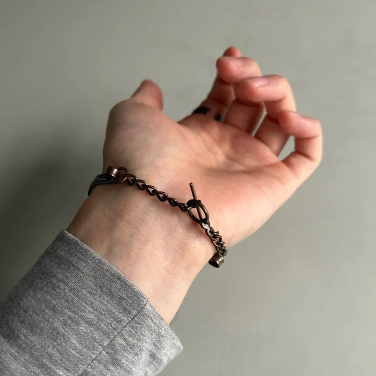 スプーンブレスレット カトラリーアクセサリー フォークバングル