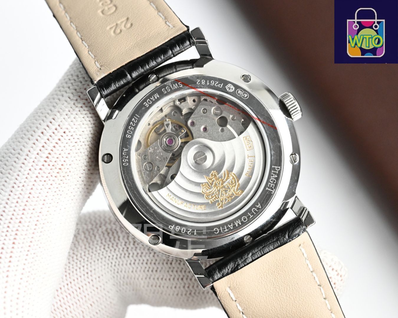 v*y様 Piaget ブラックダイヤル 時計 今日特価】Piaget（ピアジェ） Black-Tie Diamond-Set Square