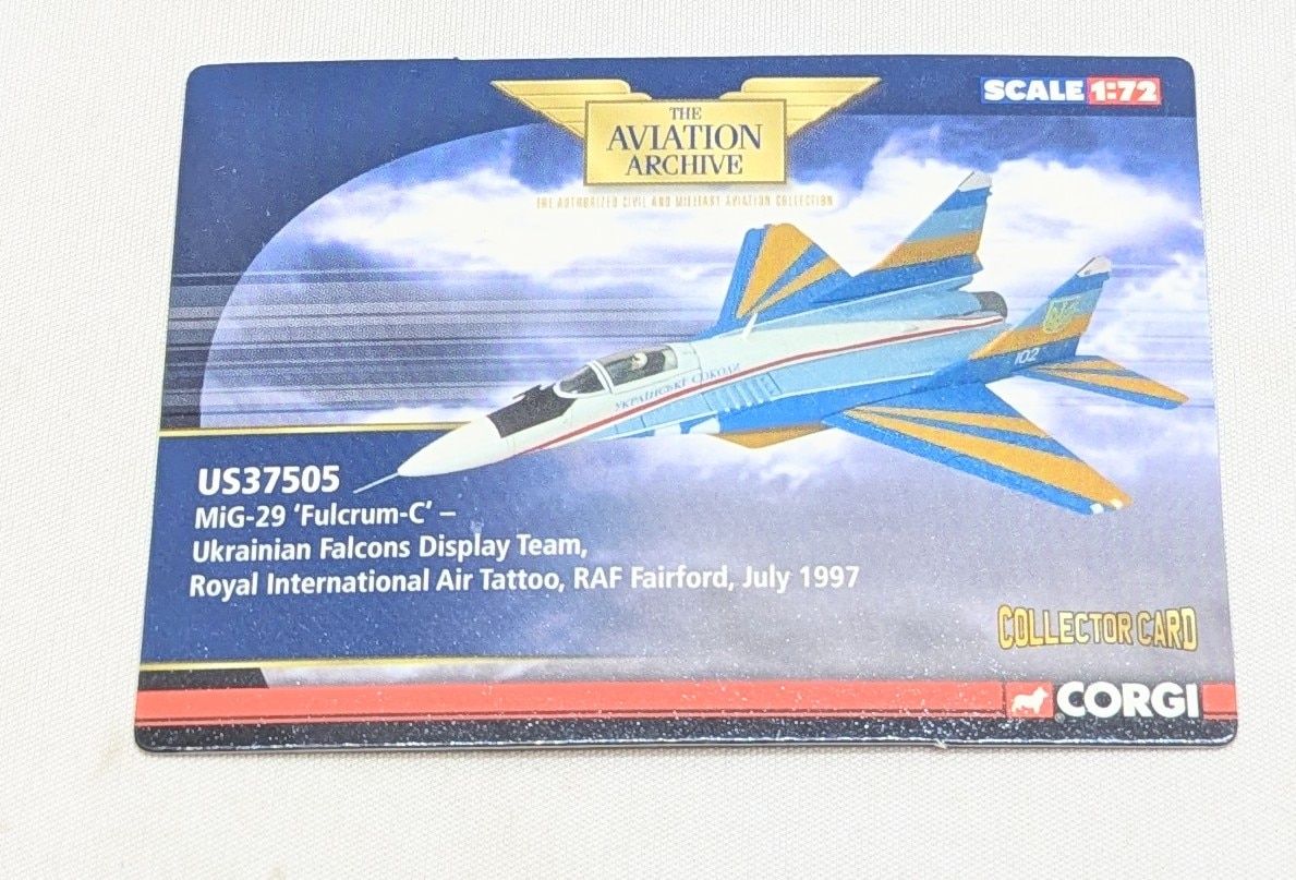 CORGI コーギー MiG 29 Fulcrum-A フルクラム 東ドイツ空軍 CORGI コーギー MiG 29 Fulcrum-A フルクラム 東ドイツ空軍