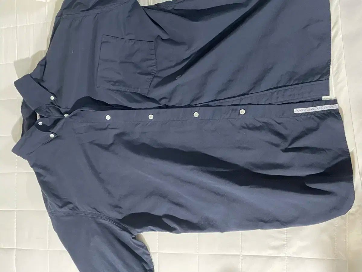 nanamica ナナミカ ボタンダウン ウィンドシャツ ネイビー XL