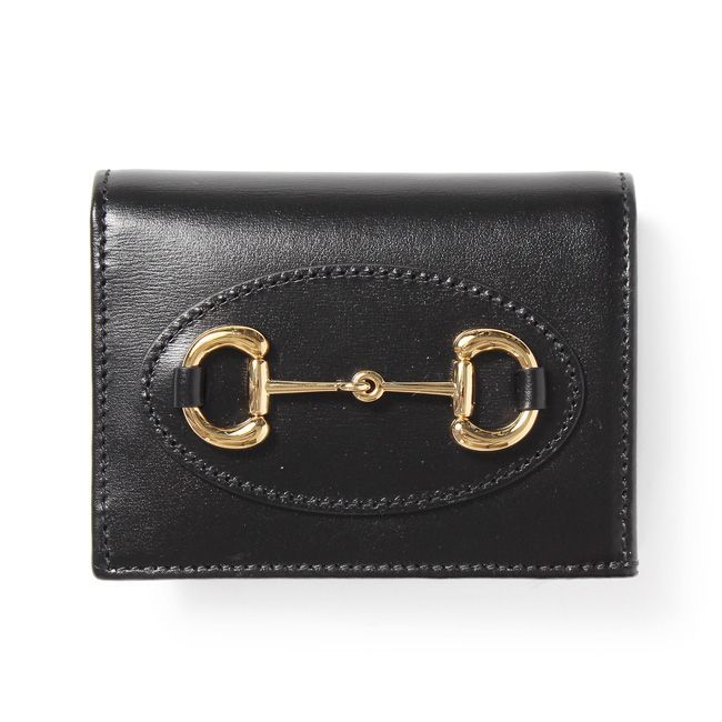 新品未使用】 GUCCI グッチ 二つ折り財布 Horsebit 1955 wallet ホース