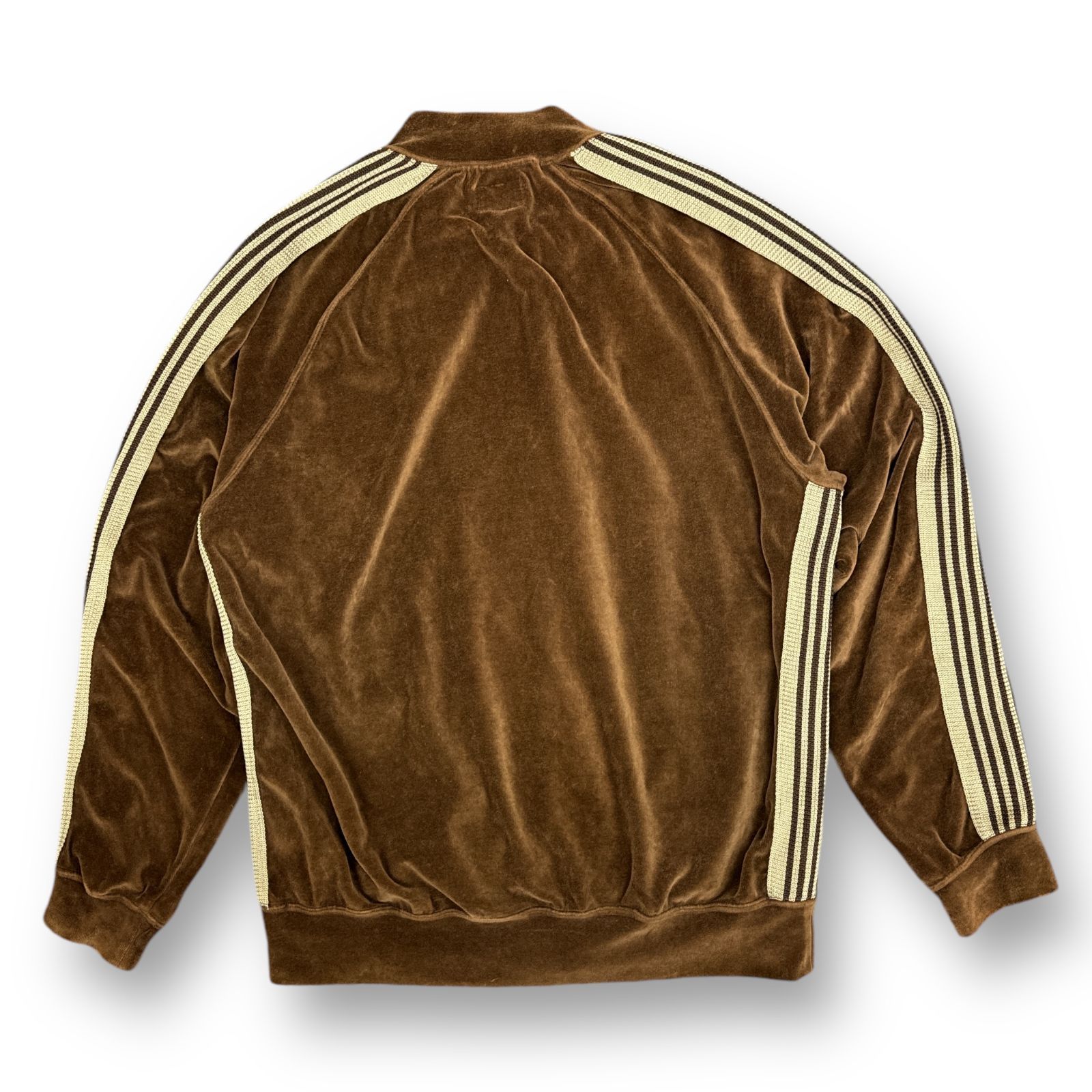 定価31900円 Needles 22AW R.C TRACK JACET - C/PE VELOUR - Brown R.C 