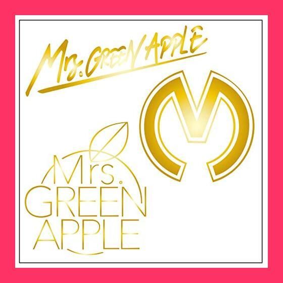 【スタッフおすすめ！】Mrs.GREEN APPLE カッティングステッカーS 金