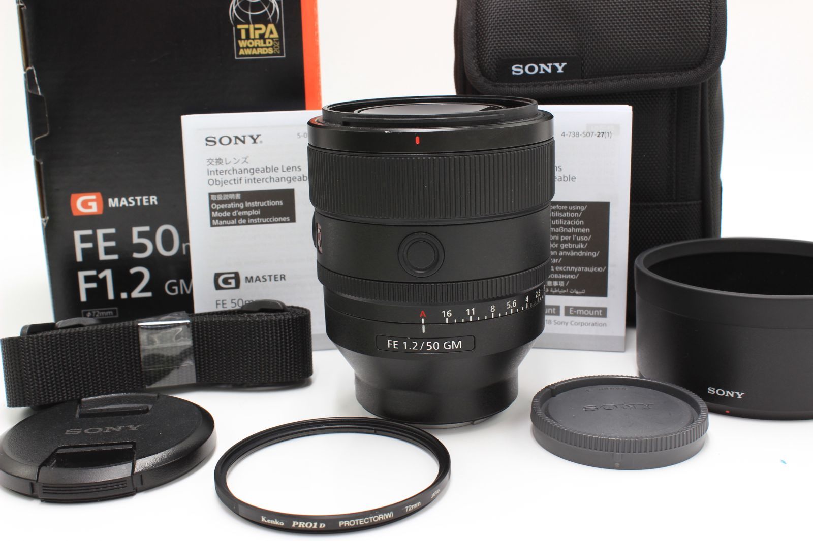 【元箱付き、動作ＯＫ】Sony FE 50mm F1.2 GM ソニーEマウント 元箱付き、動作OK】Sony FE 50mm F1.2 GM ソニーEマウント SONY(ソニー)