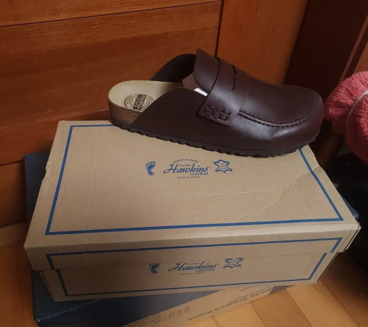 HAWKINS (ホーキンス) スペイン 260 265 270 新品 뮴 靴 スリッパ