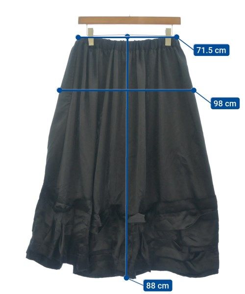 COMME des GARCONS ひざ丈スカート カーキ 2005525E0061 COMME des GARCONS(コムデギャルソン) スカート(レディース
