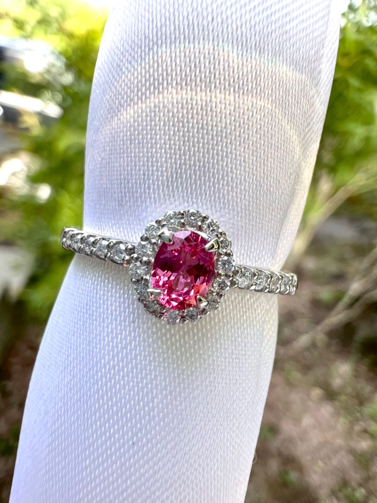 アヤナスピネル(ピンクスピネル)リング AYANA SPINEL 鮮やかアヤナ