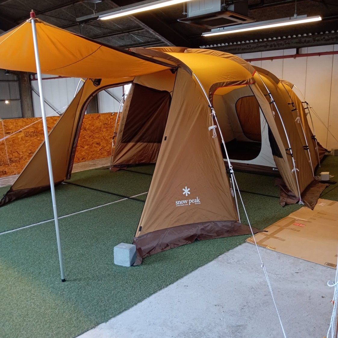 スノーピーク エントリー2ルームエルフィールド　アップライトポール付き【2本】 エントリー2ルーム エルフィールド(アップライトポール付