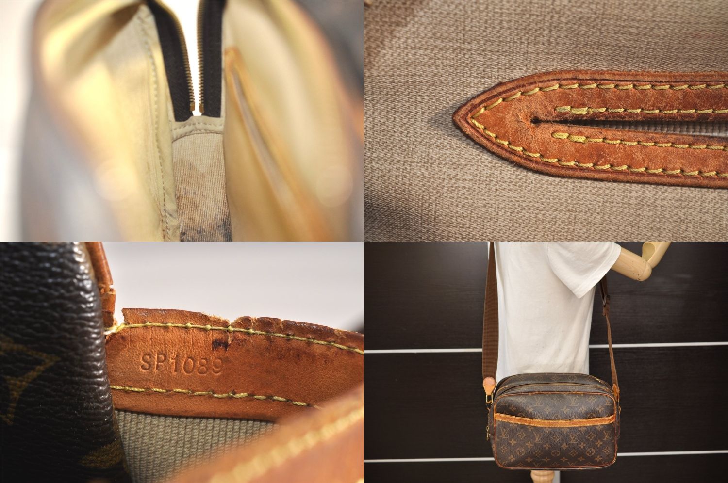 LOUIS VUITTON ルイヴィトン モノグラム リポーター PM