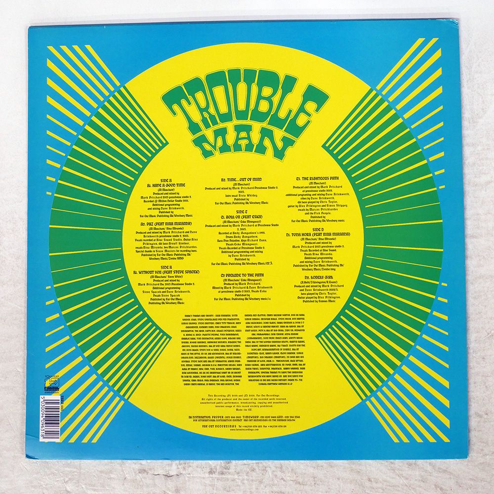 UK盤 TROUBLEMAN/TIME OUT OF MIND/FAR OUT FARO085DLP 12