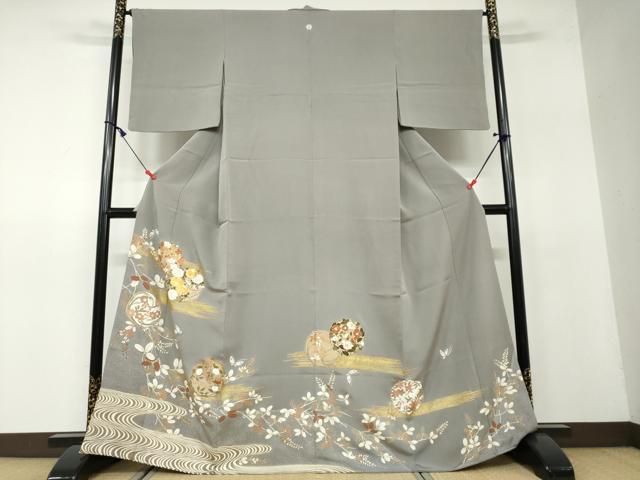 平和屋着物○豪華色留袖 作家物 正倉院更紗花文 暈し染め 金彩 正絹