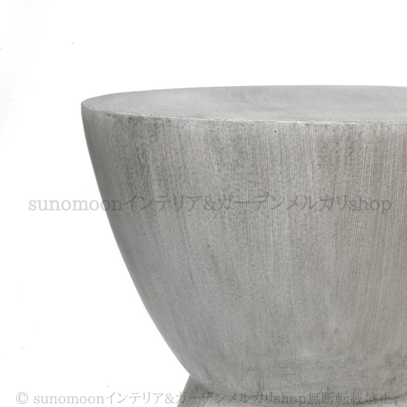 砂時計型 サイドテーブル モダン 韓国風 北欧 グレー おしゃれ かわいい インテリア コンパクト ベッドサイド コーヒーテーブル MARWIL-DEMENAGEMENTS_CH