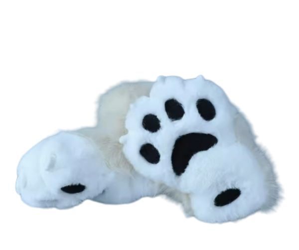 ふわふわアニマルFursuit 足パーツ 思いがけない