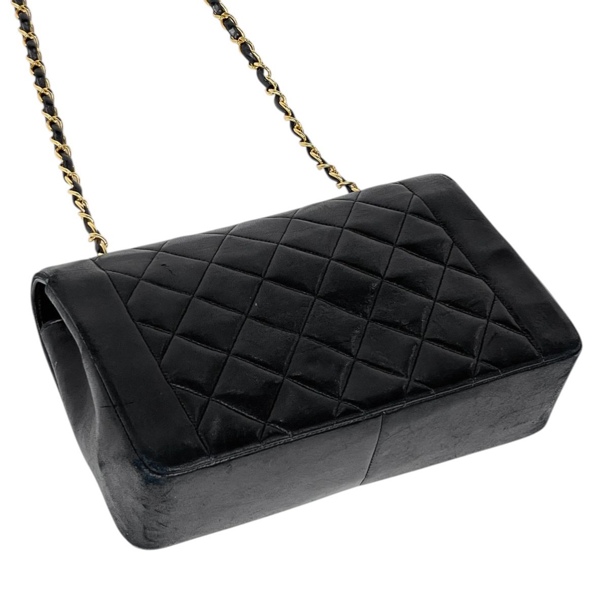 シャネル CHANEL ダイアナ マトラッセ シングルフラップ