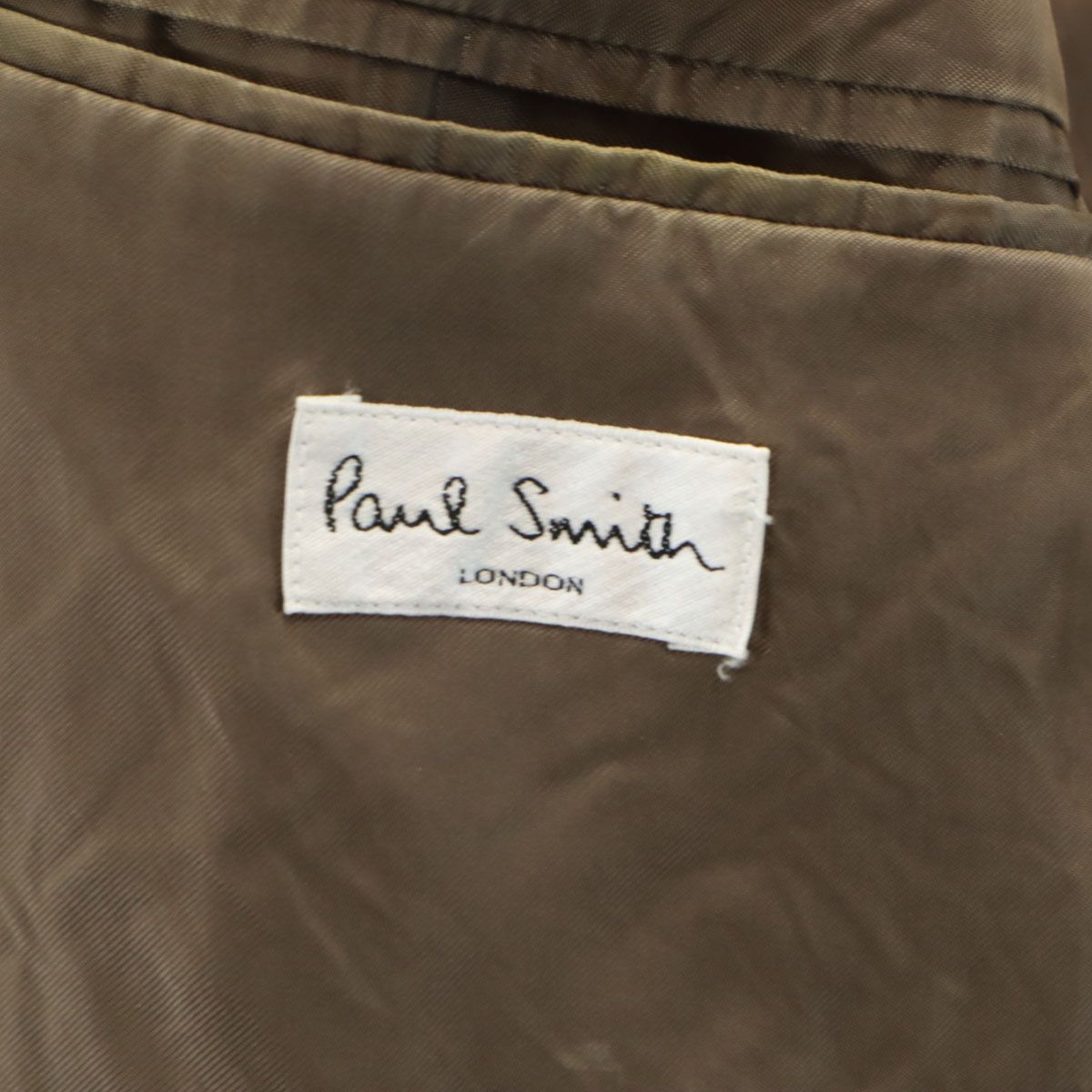 Paul Smith ポールスミス 日本製 リネンブレンド テーラードジャケット 