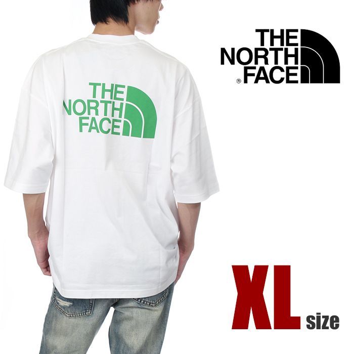全国どこでも送料無料！ 新品】ノースフェイス Tシャツ メンズ ホワイト 白 XL 半袖Tシャツ