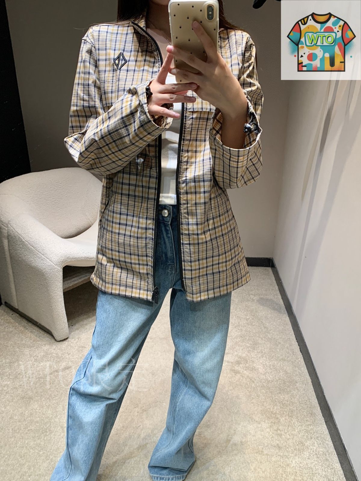 【上品シャツ】Dior Check'n'Dior ショート スリーブ ジャケット Dior HOMME 【値下げ】Dior Homme 2024SS ジップシャツ