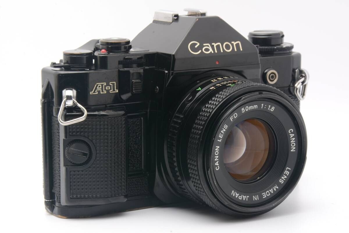 Canon A-1 + NEW FD 50mm F1.8 LL4162#Z066 - メルカリ