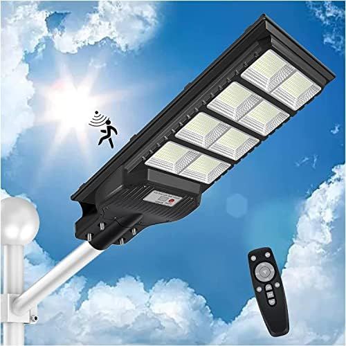 2025新規アップグレード 800個LED LED ソーラー街灯 屋外 800w 40000ルーメン 外灯 IP67防水 センサーライト 屋外 人感センサー 光センサー 防犯最適 led街灯 屋外照明 夜間自動点灯 6V|30000m