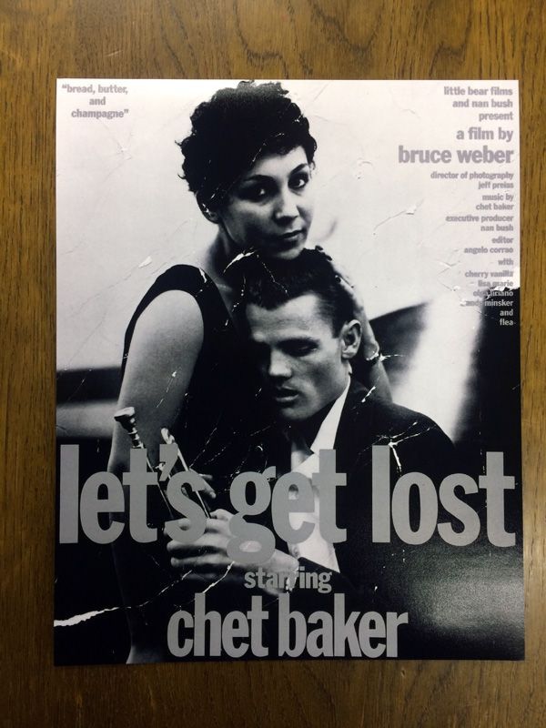 LETS-GET-LOST-3-(CHET-BAKER)チェットベーカー-ミニフィルムポスター ...