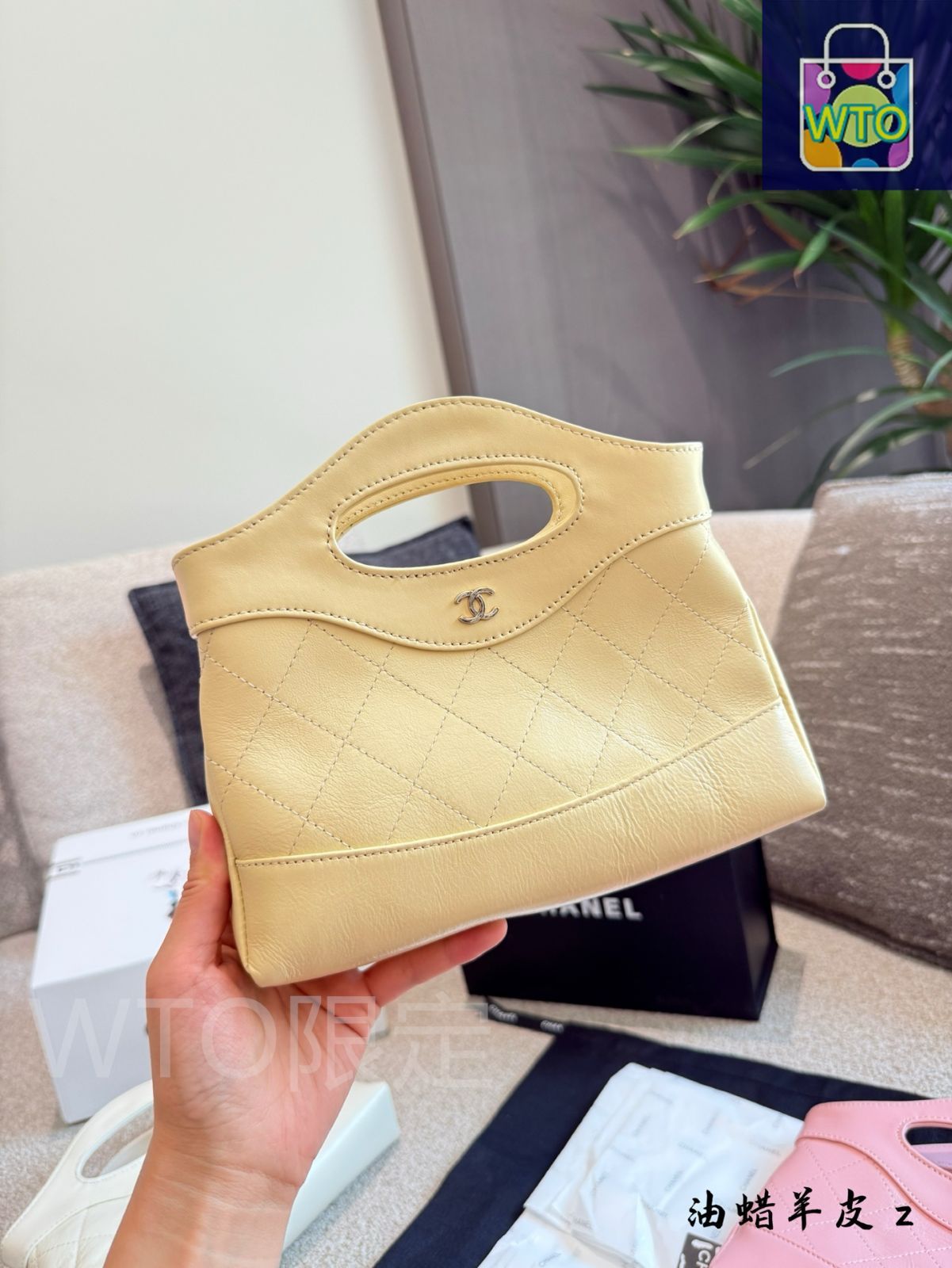 今日特価】Chanel シャネル 31バッグナノシリーズ 油?皮で耐久性