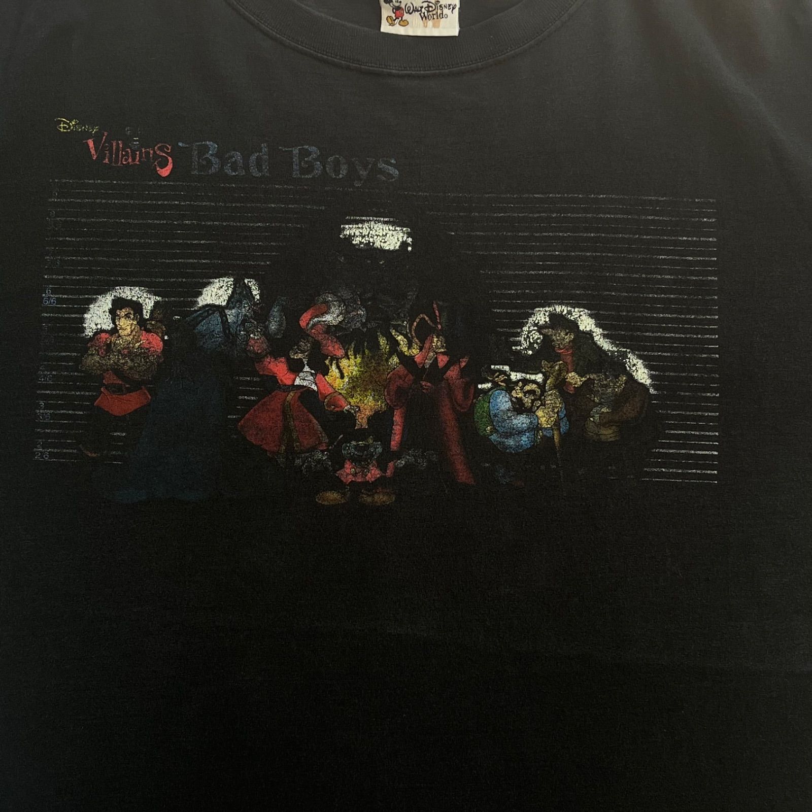 disney villains bad boys Tシャツ ヴィンテージ 古着 DS Vintage 90's Disney Villains Bad Boys Shirt Mickey Disney Tee T