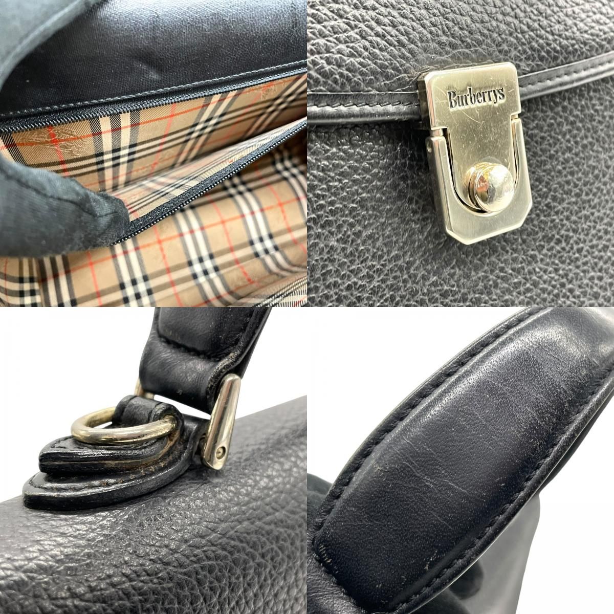 美品　Burberrys ハンドバッグ 美品 BURBERRYS バーバリーズ フォーマル 2WAY ハンドバッグ