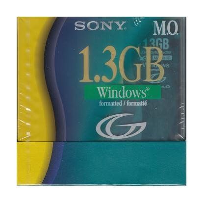 Windowsフォーマット済み1.3GB MOメディア ５枚パック SONY EDM-G13CDF EJ
